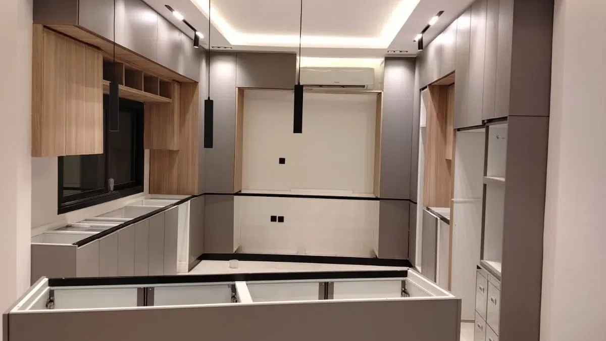 تفصيل مطابخ جرير الرياض — صورة مطبخ توضيحية من أعمال مطابخ ترند في الرياض